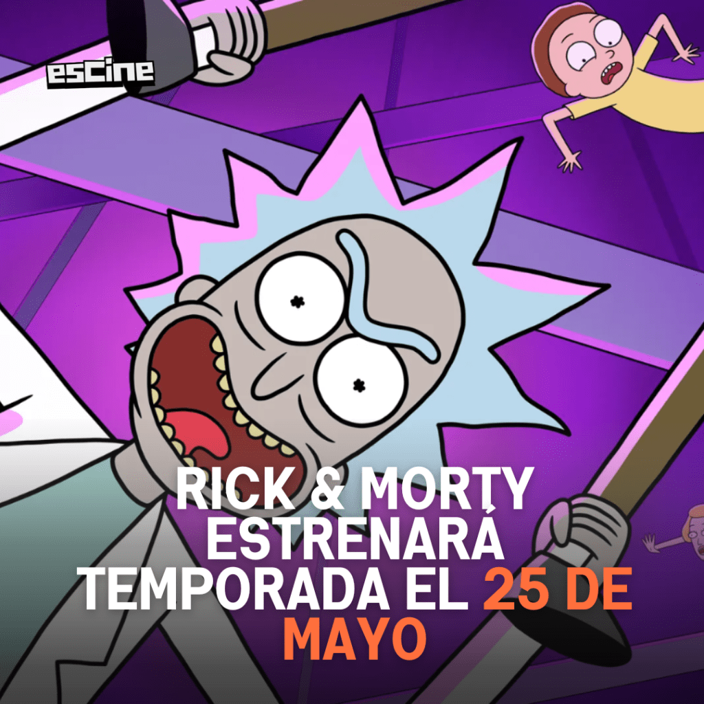 RICK & MORTY ESTRENARÁ TEMPORADA EL 25 DE MAYO